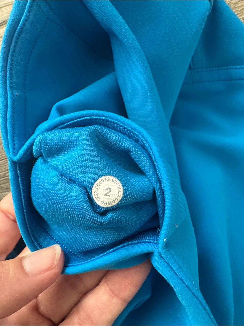 Lululemon InStill High Rise Legging in Poolside Blue Size 2 - Picture 4 of 7